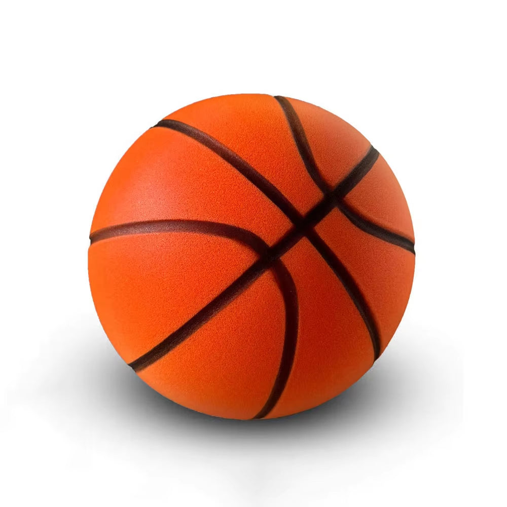 Upgraded 2024 Airless Silent Basketball - Foam Indoor Dribbling and Dunking Ball