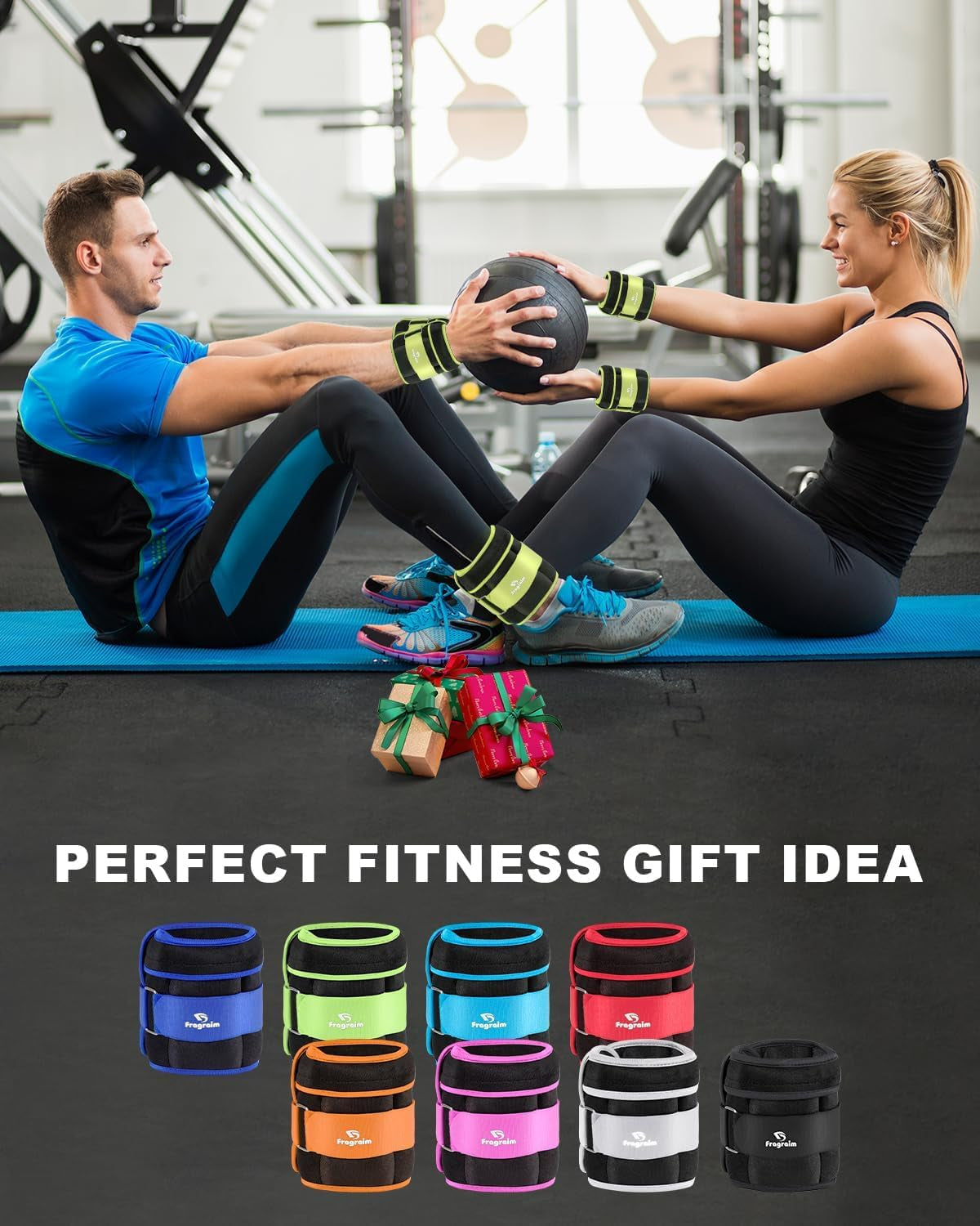 Adjustable Ankle Weights with Removable Weights, Available in Pairs from 1 to 20 lbs for Jogging, Gymnastics, Aerobics, and Physical Therapy