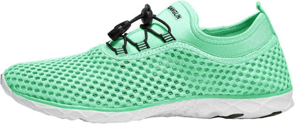 Women's Quick-Drying Aqua Water Shoes with 3-Second Drainage for All-Terrain Activities: Ideal for Swimming, Hiking, and Yoga