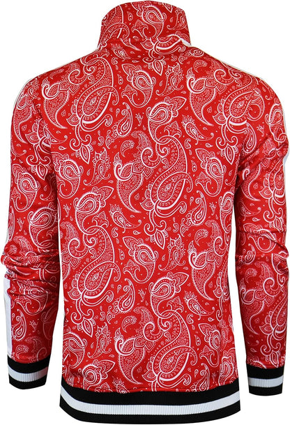 Men's Premium Urban Hip Hop Slim Fit Track Jacket with Side Taping - Sportswear and Streetwear Fashion Top
