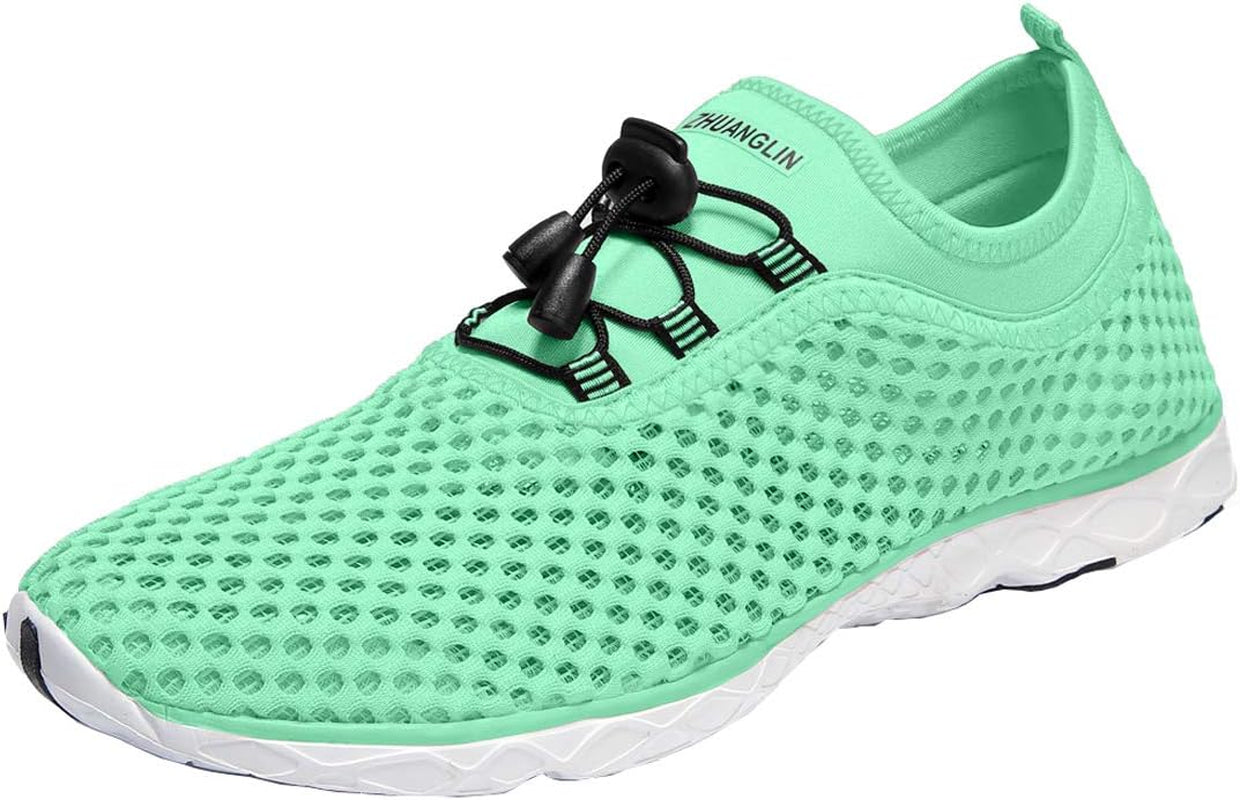 Women's Quick-Drying Aqua Water Shoes with 3-Second Drainage for All-Terrain Activities: Ideal for Swimming, Hiking, and Yoga