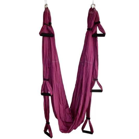 Anti-Gravity Yoga Belts and Hammock for Strength and Decompression - Inversion Gym Strap Yogaswing EF0012