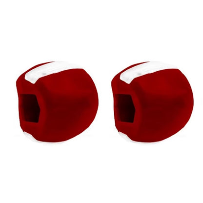 Silica Gel Facial Fitness Ball - Jaw Exerciser and Toner for Double Chin Reduction and Jawline Enhancement