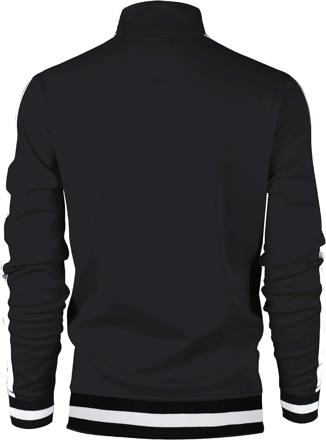 Men's Urban Hip Hop Premium Track Jacket - Slim Fit with Side Taping Sportswear