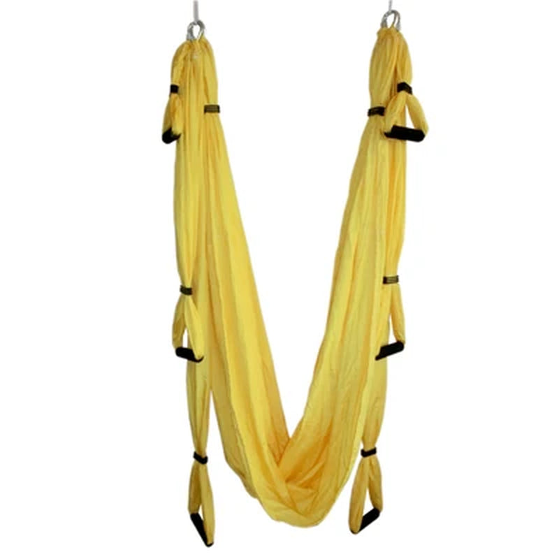 Anti-Gravity Yoga Belts and Hammock for Strength and Decompression - Inversion Gym Strap Yogaswing EF0012