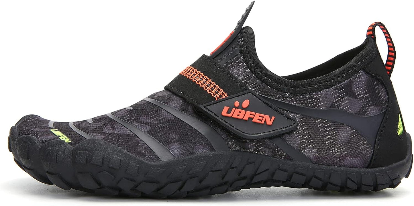 Children's Quick-Dry Water Shoes for Boys and Girls | Lightweight Barefoot-Style Aqua Socks Ideal for Water Parks, Beaches, Pools, Kayaking, Creek Hiking, and Camping