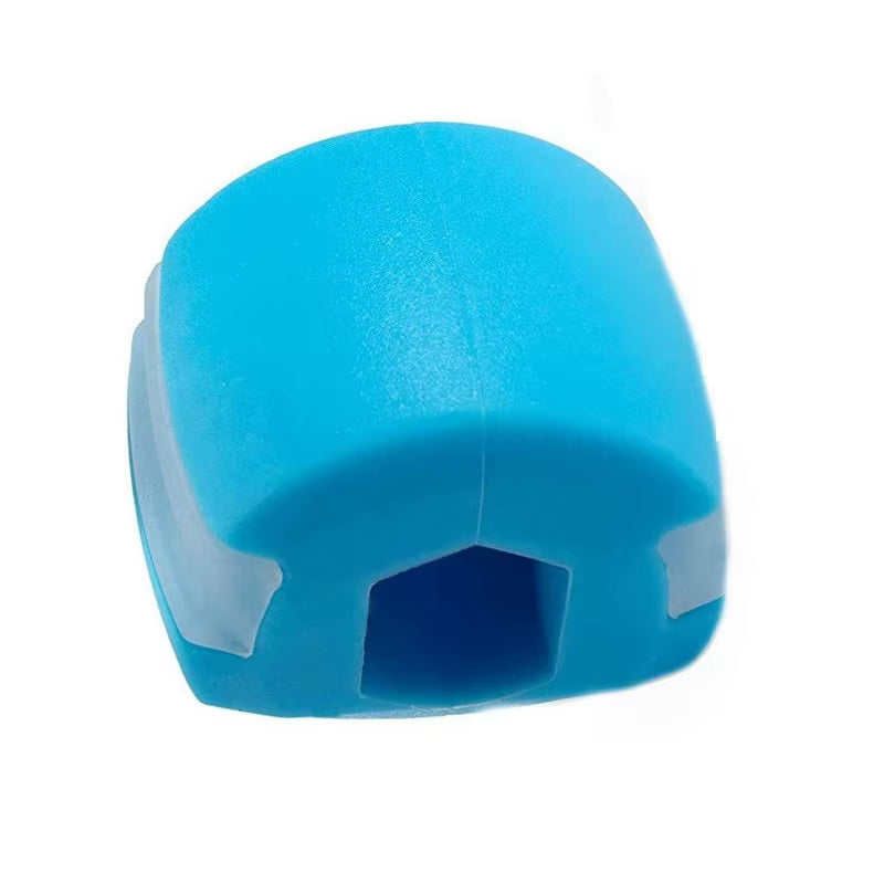 Silica Gel Facial Fitness Ball - Jaw Exerciser and Toner for Double Chin Reduction and Jawline Enhancement