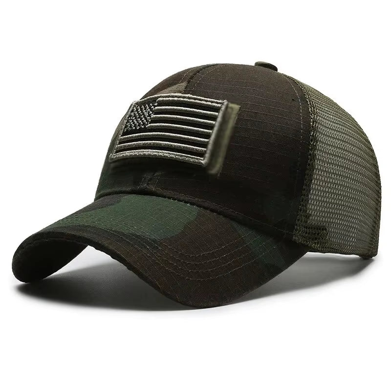 New Spring and Summer Mesh Breathable Embroidered Baseball Cap for Women and Men - Outdoor Sunscreen Hat