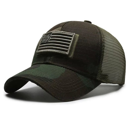 New Spring and Summer Mesh Breathable Embroidered Baseball Cap for Women and Men - Outdoor Sunscreen Hat