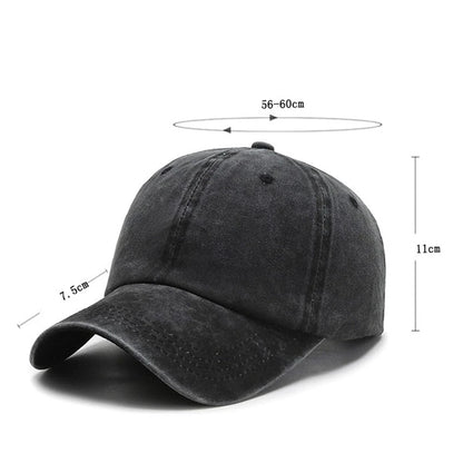 Men's and Women's Solid Fashion Baseball Caps - Streetwear Snapback and Hip Hop Styles