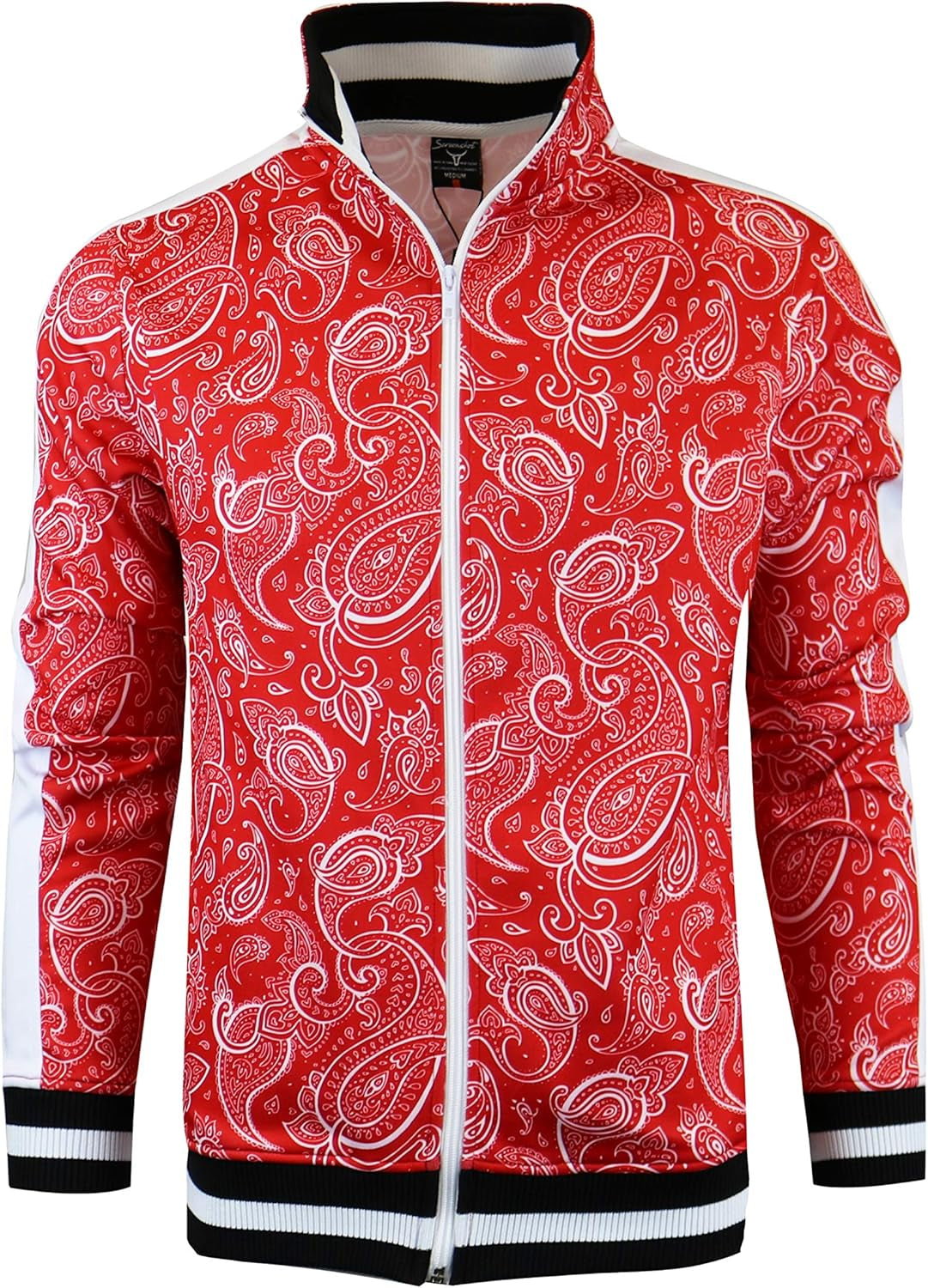 Men's Premium Urban Hip Hop Slim Fit Track Jacket with Side Taping - Sportswear and Streetwear Fashion Top