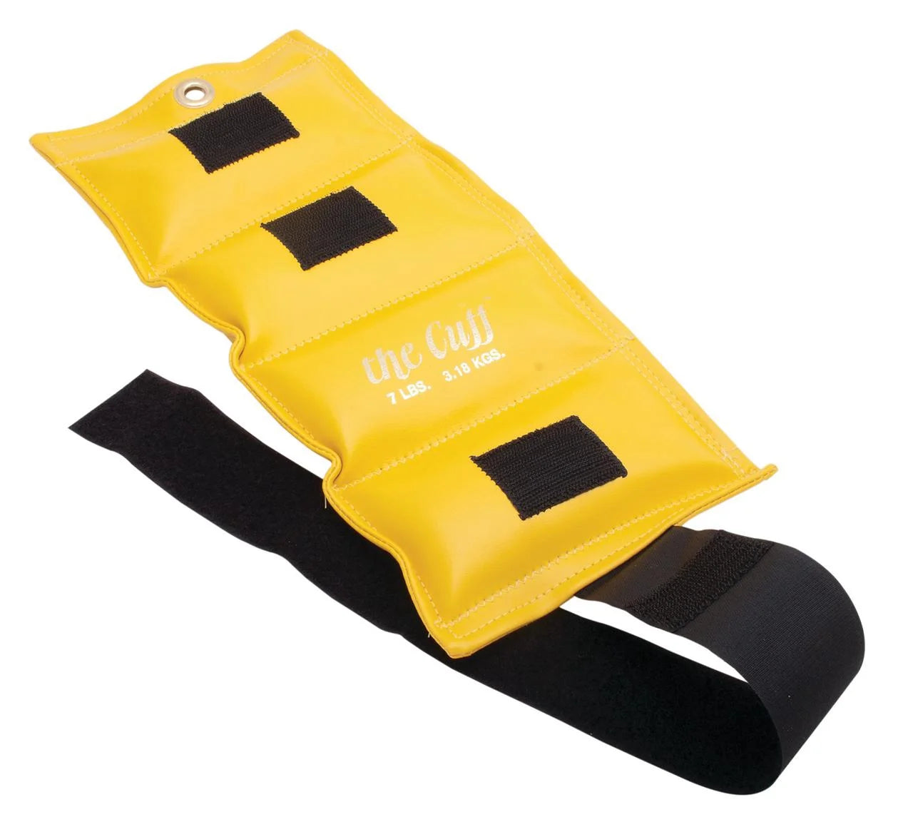 Adjustable 7 lb Ankle and Wrist Weights for Yoga, Dance, Running, Cardio, Aerobics, Toning, and Physical Therapy - Lemon