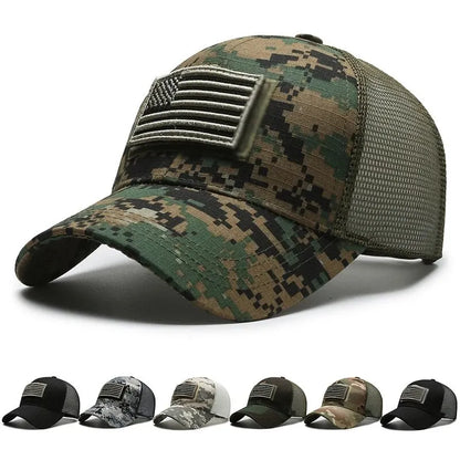 New Spring and Summer Mesh Breathable Embroidered Baseball Cap for Women and Men - Outdoor Sunscreen Hat