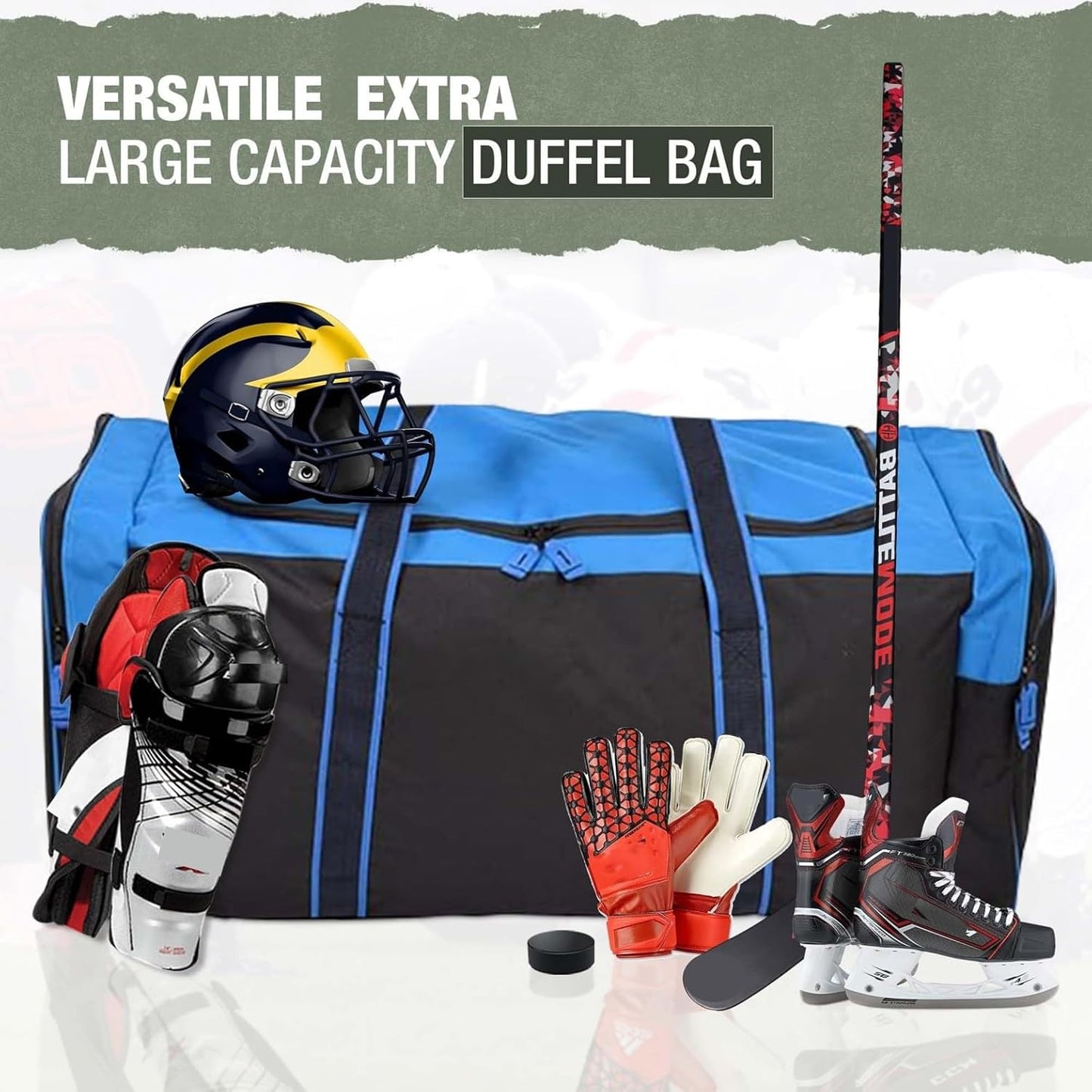 Premium Multi-Pocket Durable Sports Gym Travel Duffel Bag