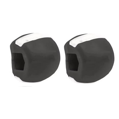 Silica Gel Facial Fitness Ball - Jaw Exerciser and Toner for Double Chin Reduction and Jawline Enhancement