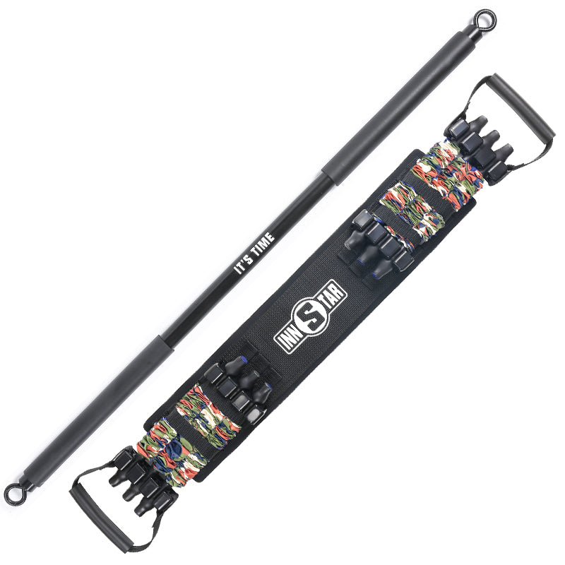 Removable Chest Expander Bench Press with Resistance Bands