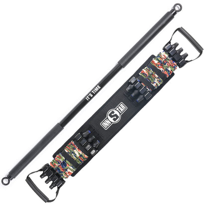 Removable Chest Expander Bench Press with Resistance Bands