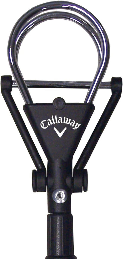 Callaway Telescopic Golf Ball Retriever with Dual-Zip Headcover for Water Recovery