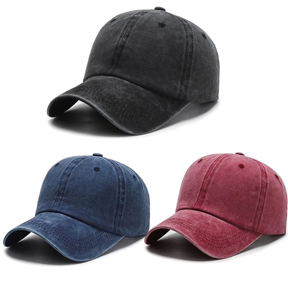 Men's and Women's Solid Fashion Baseball Caps - Streetwear Snapback and Hip Hop Styles