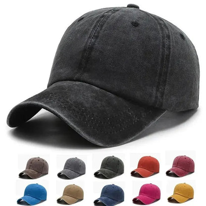Men's and Women's Solid Fashion Baseball Caps - Streetwear Snapback and Hip Hop Styles