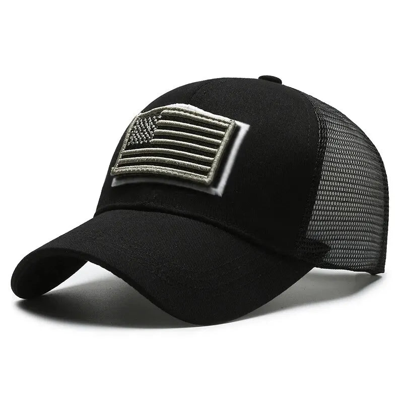 New Spring and Summer Mesh Breathable Embroidered Baseball Cap for Women and Men - Outdoor Sunscreen Hat