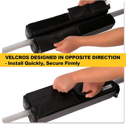 Square Hip Thrust Barbell Pad - Protective Cushion for Squats, Lunges, and Weight Lifting - Compatible with Standard and Olympic Bars