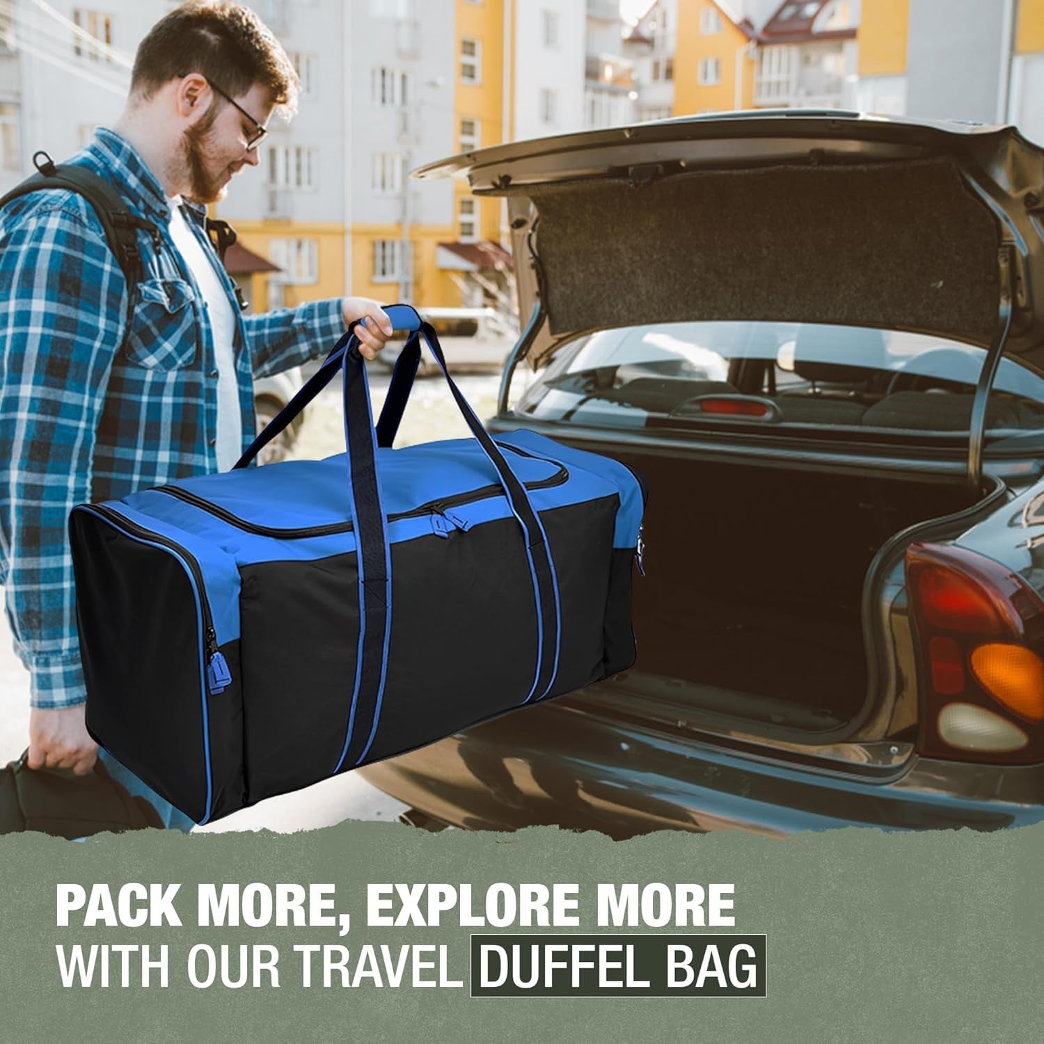 Premium Multi-Pocket Durable Sports Gym Travel Duffel Bag