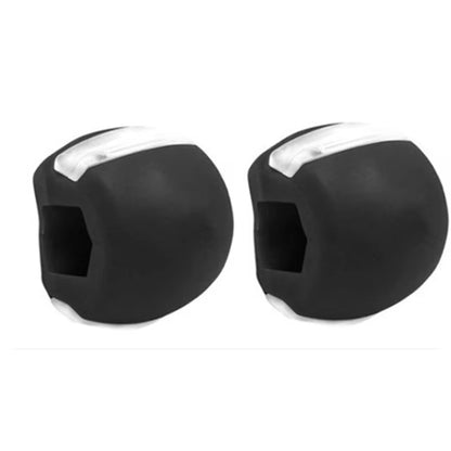 Silica Gel Facial Fitness Ball - Jaw Exerciser and Toner for Double Chin Reduction and Jawline Enhancement