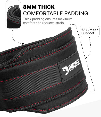 Professional Dip Belt for Weightlifting and Strength Training - 36" Durable Steel Chain with Comfortable Neoprene Padding, Supports Up to 350 lbs