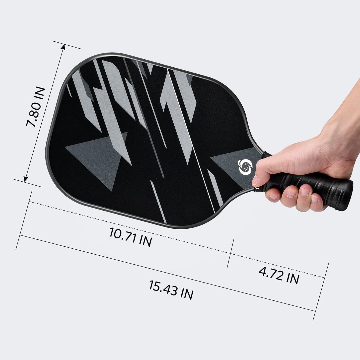 Professional Fiberglass Pickleball Paddle Set (2 or 4 Paddles) - USAPA Approved with Balls and Carry Bag, Lightweight Design with Polypropylene Honeycomb Core, Ideal for Beginners and Recreational Play for Men and Women