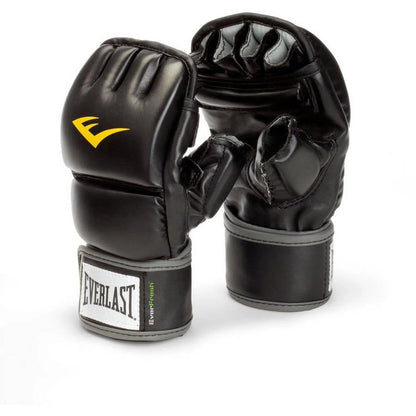 Heavy Bag Gloves with Wrist Wraps, Size S/M, Black – Ideal for Mitt, Reflex, and Bag Training