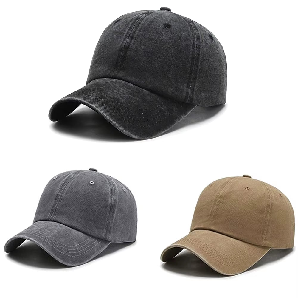 Men's and Women's Solid Fashion Baseball Caps - Streetwear Snapback and Hip Hop Styles