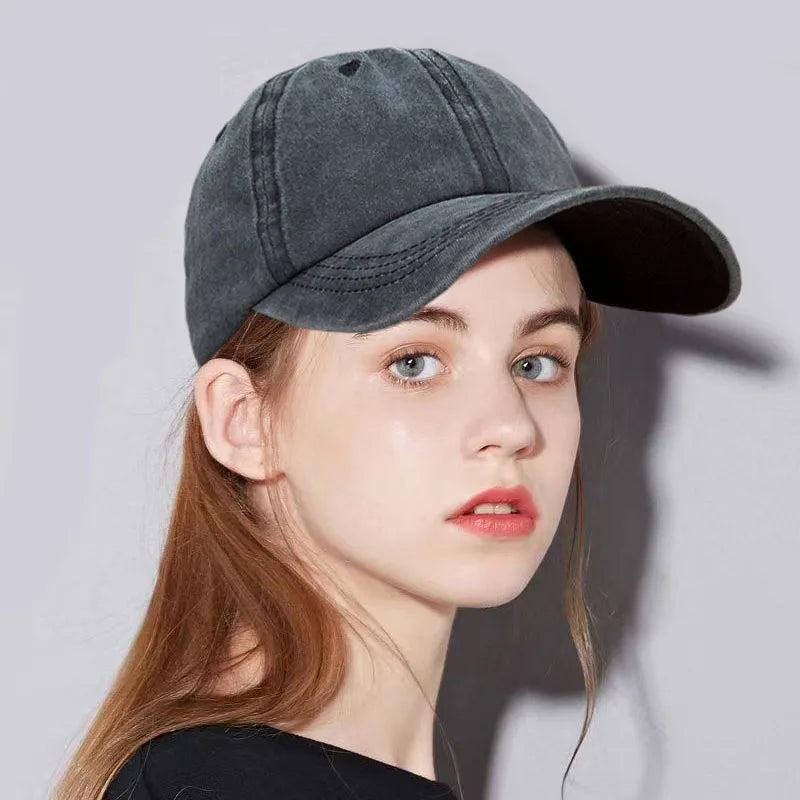 Men's and Women's Solid Fashion Baseball Caps - Streetwear Snapback and Hip Hop Styles