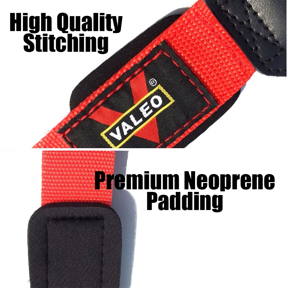 Cowhide Weightlifting Gloves with Wrist Straps for Dumbbell and Barbell Training - Professional Fitness Equipment
