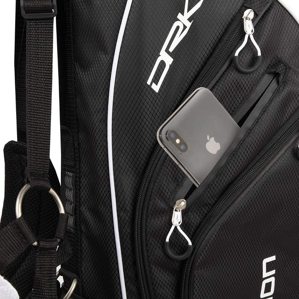 Prosimmon Golf DRK 7-Inch Lightweight Stand Bag with Dual Straps
