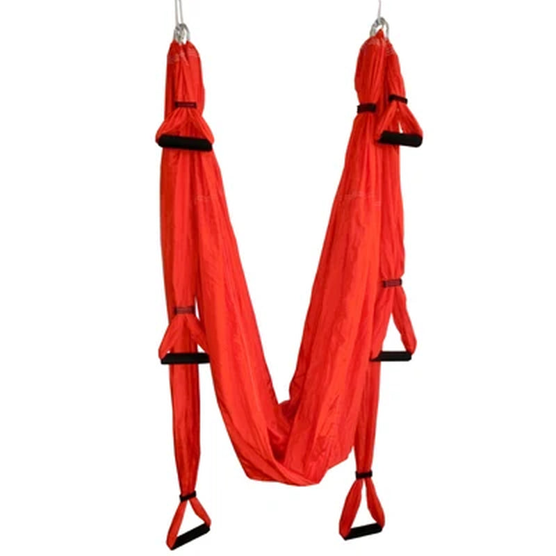 Anti-Gravity Yoga Belts and Hammock for Strength and Decompression - Inversion Gym Strap Yogaswing EF0012
