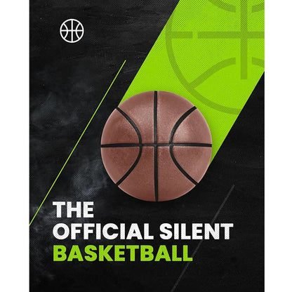 Upgraded 2024 Airless Silent Basketball - Foam Indoor Dribbling and Dunking Ball