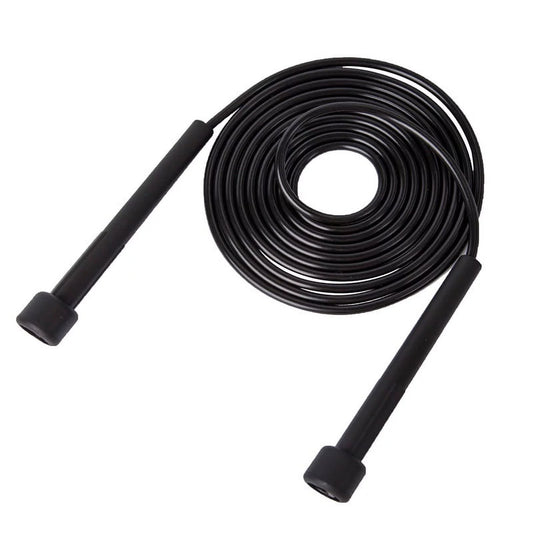 PVC Jump Rope with Ergonomic Handles for Cardio Fitness - Suitable for All Ages