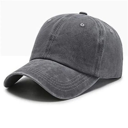 Men's and Women's Solid Fashion Baseball Caps - Streetwear Snapback and Hip Hop Styles