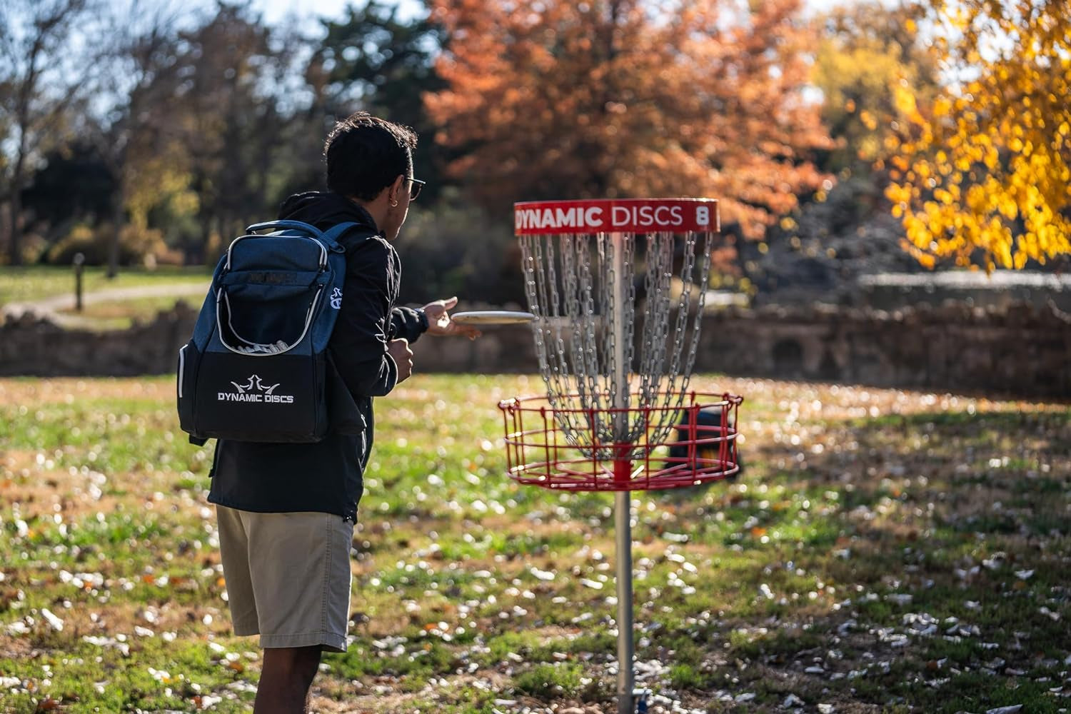 Dynamic Discs Trooper Disc Golf Bag - Spacious Backpack for 18+ Discs, Lightweight and Durable, Perfect Gift for Disc Golf Enthusiasts and Suitable for All Skill Levels