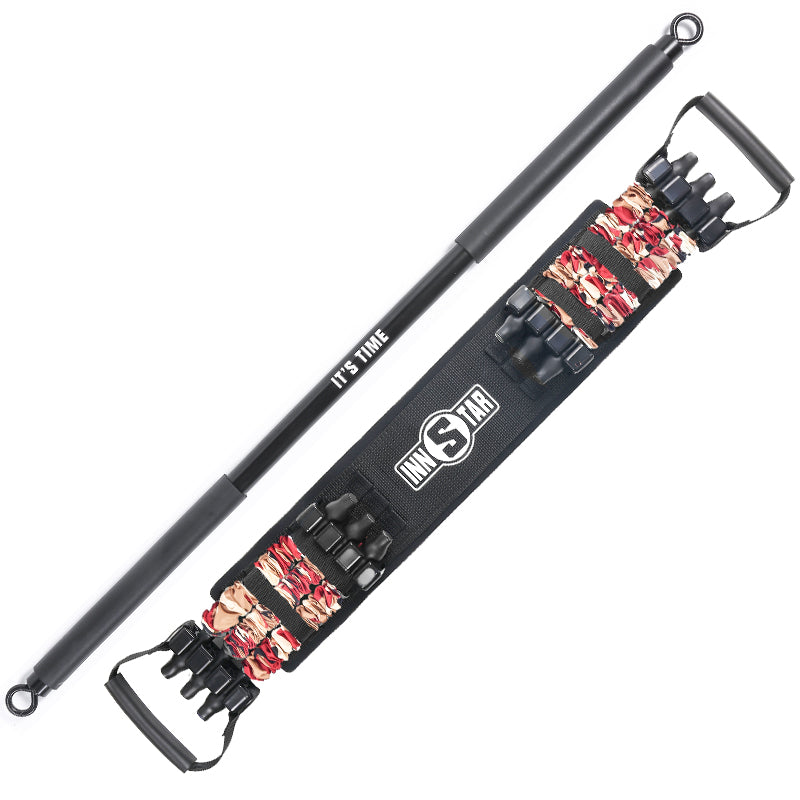 Removable Chest Expander Bench Press with Resistance Bands