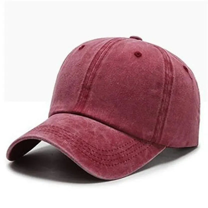 Men's and Women's Solid Fashion Baseball Caps - Streetwear Snapback and Hip Hop Styles