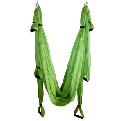 Anti-Gravity Yoga Belts and Hammock for Strength and Decompression - Inversion Gym Strap Yogaswing EF0012